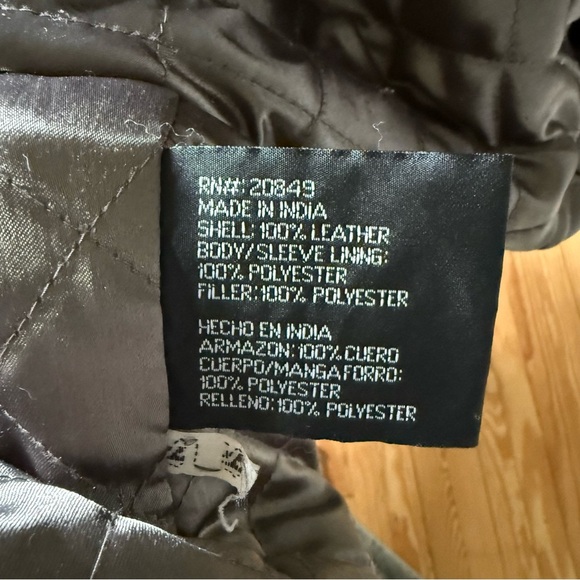 Men’s LA Leather Black Coat Size 2XL Mid Length Excellent Condition - Picture 13 of 13